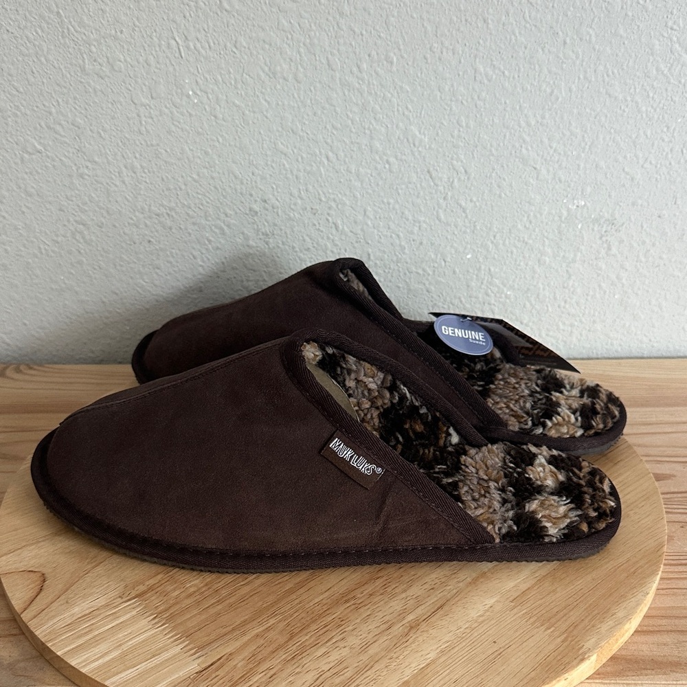Muk Luks Mens Slip-On Slippers